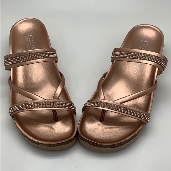 Italian Shoemakers Shoes Italian Shoemakers Lorella In Rose Gold